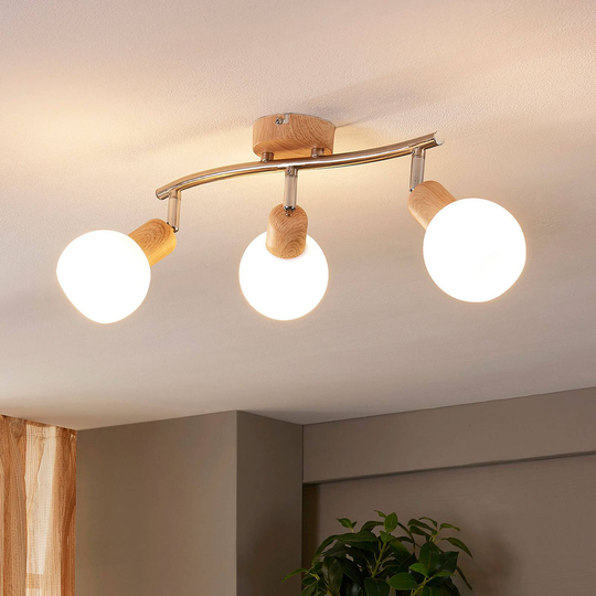 Vacker taklampa Svenka med E14-LED-lampor