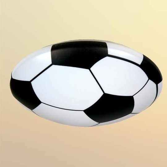 Taklampa Fotboll, plast