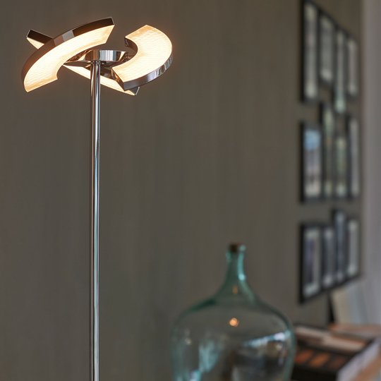 OLIGO Trinity LED-golvlampa 3 rörliga segment
