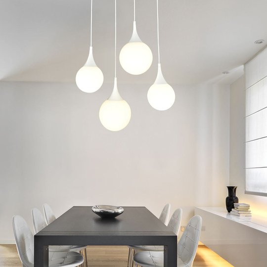 Dewdrop – vacker glaspendellampa