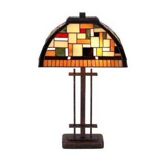 MOSAICA - bordslampa i tiffanystil
