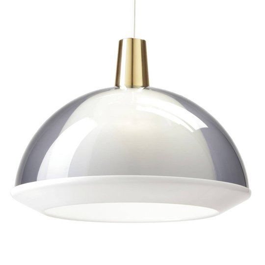 Innolux Kuplat 400 pendellampa 40 cm rökgrå