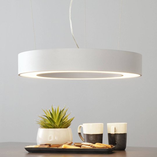 Arcchio Pietro LED-hänglampa silver 50 cm 30W