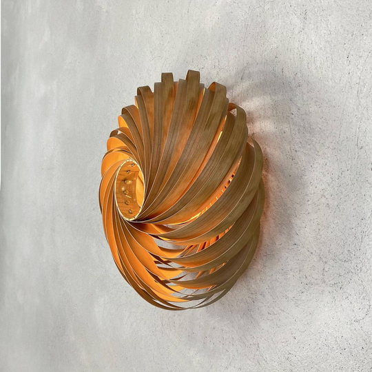 Gofurnit Veneria vägglampa, körsbärsträd, Ø 50 cm