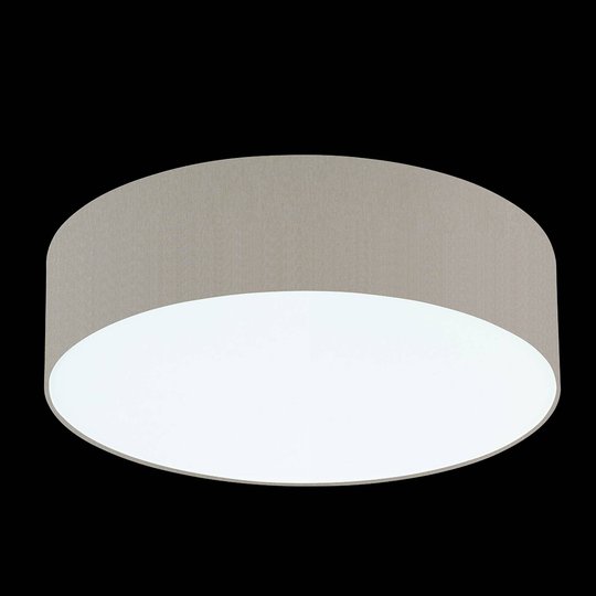Melange-brun taklampa Maria. 60 cm.
