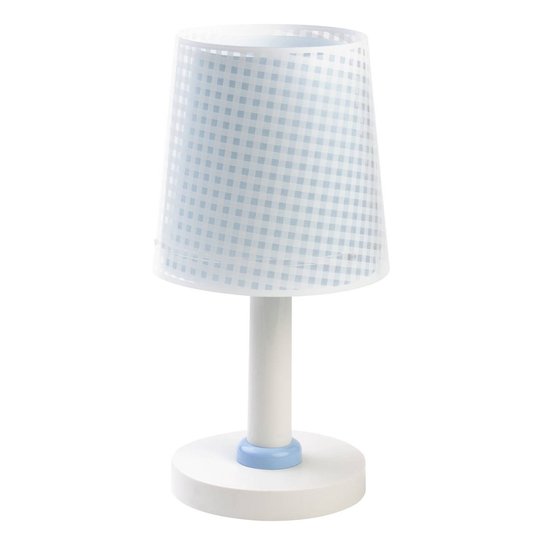 Bordslampa för barnrum Vichy blå