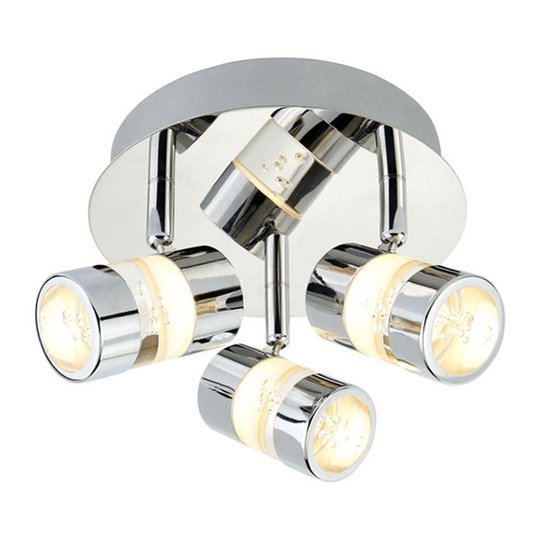 LED-takrondell Bubbles, IP44, 3 lampor