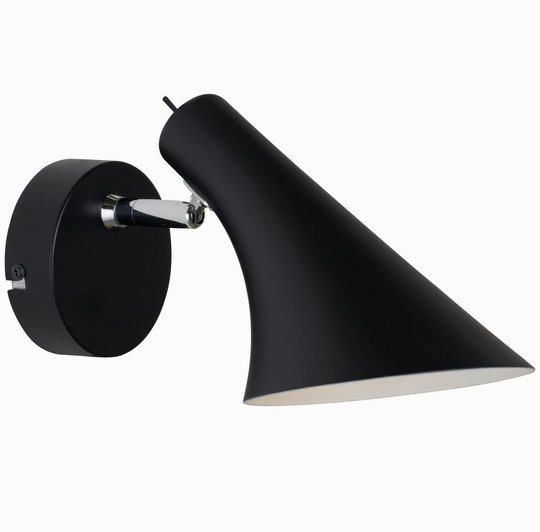 Vanila vägglampa (Svart)