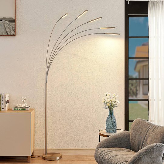 Lindby Feska LED-golvlampa
