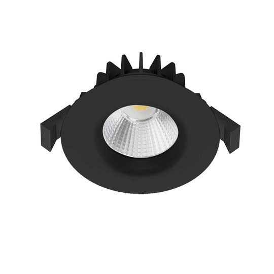 Downlight WLD R74 fast 60° 27K sv (Svart)