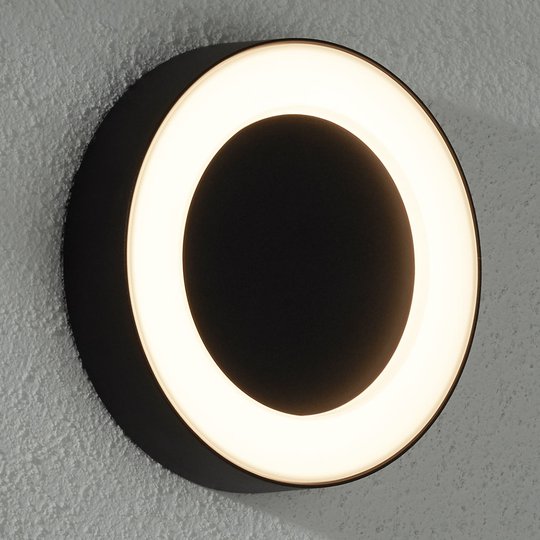 LED-utomhusvägglampa Teton av metall -IP54