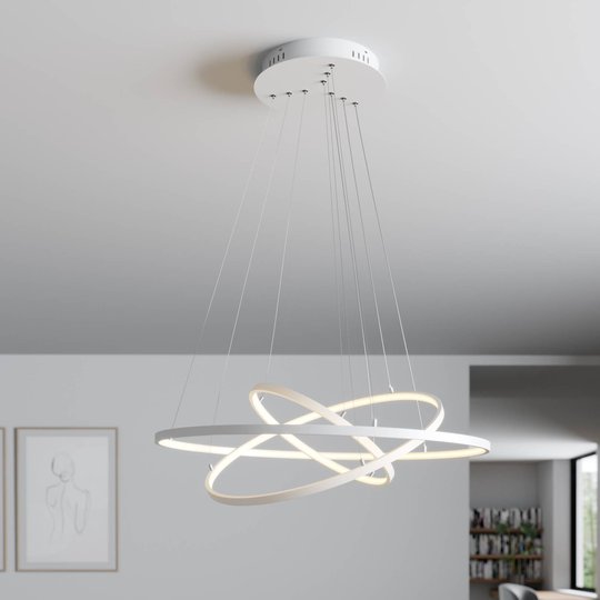 Lindby Philline LED-hänglampa, Ø 80 cm