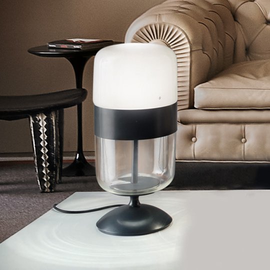 Bordslampa Futura av Muranoglas, 48 cm hög