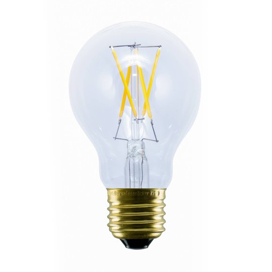 SEGULA LED-lampa E27 2,2 W 2 200 K av plast