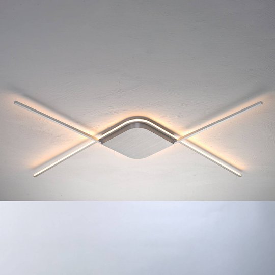 Bopp Less – LED-taklampa, aluminium