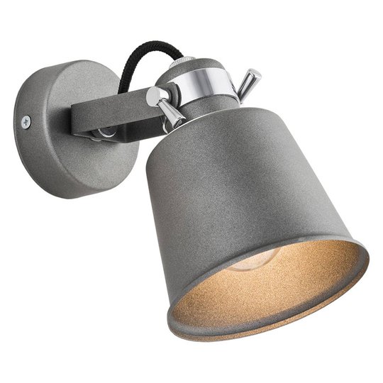 Spotlight till vägg Kerava, 1 lampa, antracit