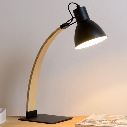 Fantastisk bordslampa Curf, svart