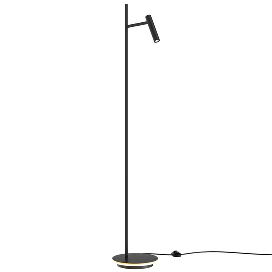 Estudo golvlampa (Svart)