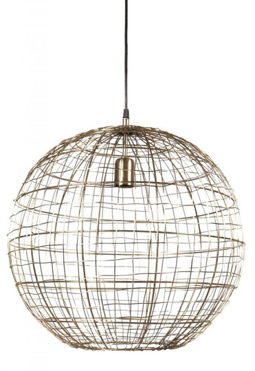 Corby taklampa 46cm (Mässing/guld)