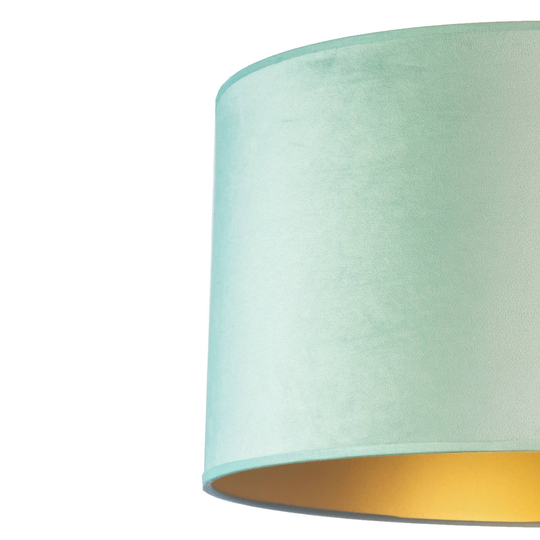 Golvlampa Golden Roller mynta/guld