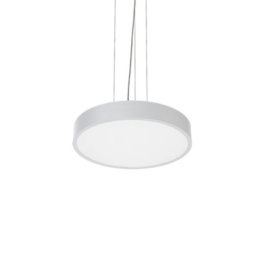 LED-hänglampa C90-P, Ø 57 cm, 3 000 K, vit