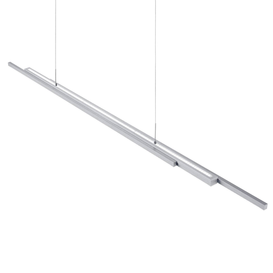 BANKAMP Lightline V2 pendel up/down nickel matt