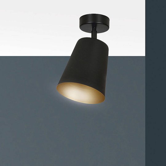 Takspotlight Prism, 1 lampa, svart/guld