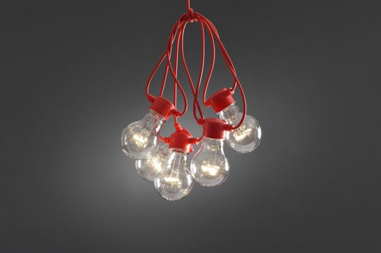 Ljusslinga 10L LED (Svart)