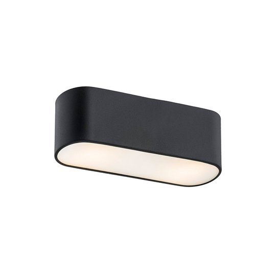 Taklampa Tilden, 30 cm, svart