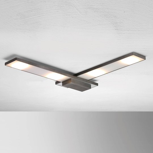 Raffinerad LED-taklampa Slight, antracit