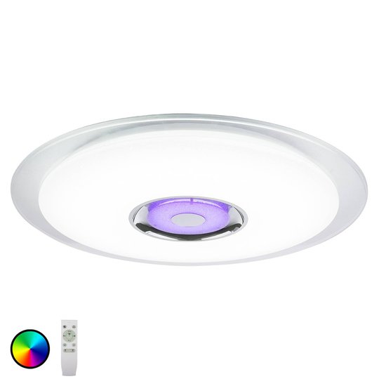 LED-taklampa Tune RGB med högtalare Ø 60
