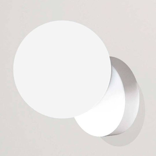 Vägglampa Tin Tin 1 lampa vit