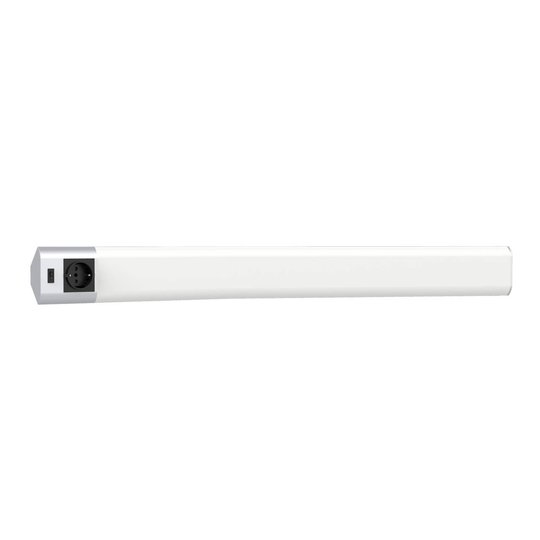 Lindby Eray LED-bänklampa med eluttag, 83 cm