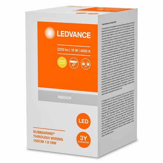 LEDVANCE Submarine Through-Wiring Decke 156 cm