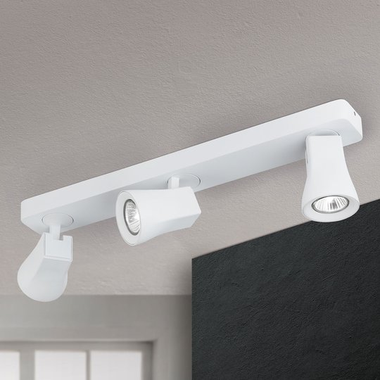 Justerbar påbyggnads-downlight Aurora, 3 lampa