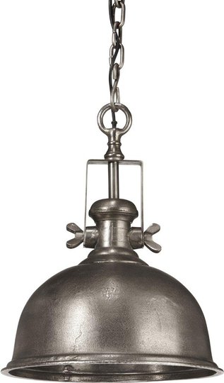 Leeds taklampa 50cm (Råmässing)