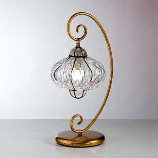 Orientalisk, handgjord bordslampa SULTANO