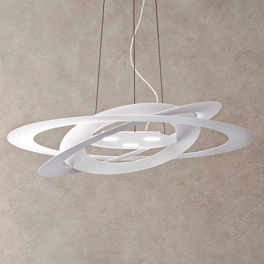 LED-hänglampa Afelio vit