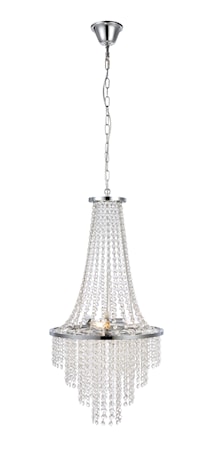 Allington Chandelier 3 Chrome/Clear