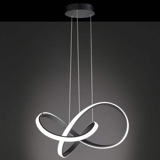 WiZ Indigo LED-hänglampa, svart