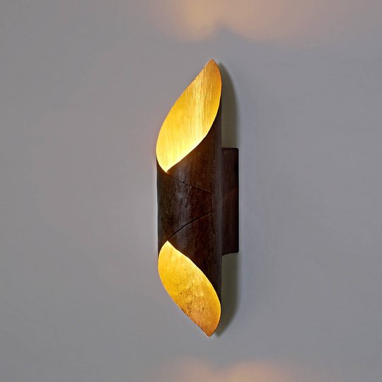 LED-vägglampa Organo, höjd 40 cm