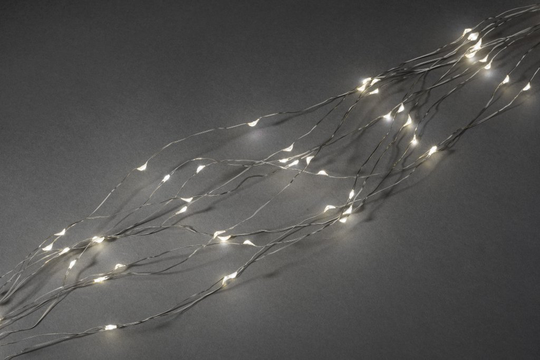 Slinga 90 varmvita LED silver (Silver)