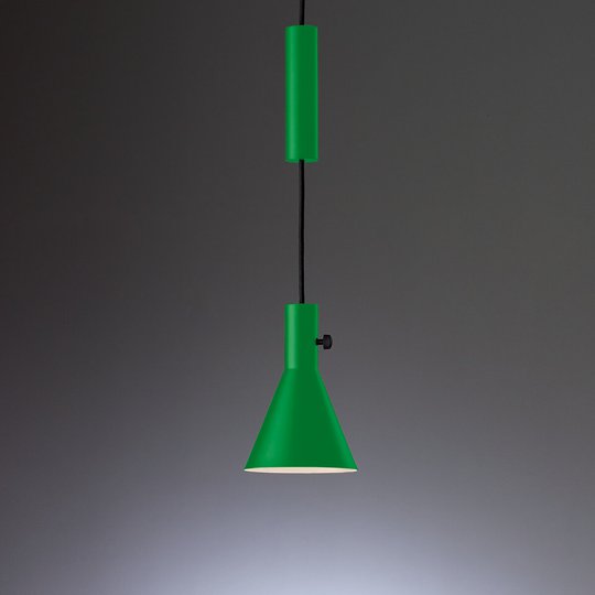 Gröna designer-LED-taklampan Eleu
