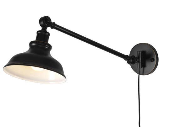 New Haven vägglampa (Svart)