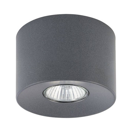 Downlight Orion, rund, grafit, 8,5 cm