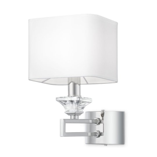 Ontario vägglampa (Förkromad/blank)