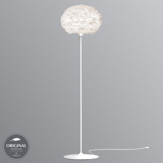 UMAGE Eos medium golvlampa vit