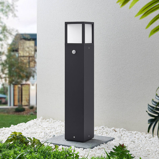 Lucande Dewari LED-gånglampa med sensor