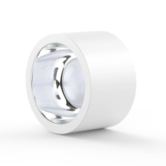 LED-takspotlight ALG54, Ø 12,9 cm vit