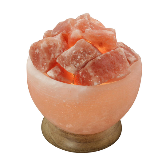 Saltlampa Skål med saltbitar, 2 KG